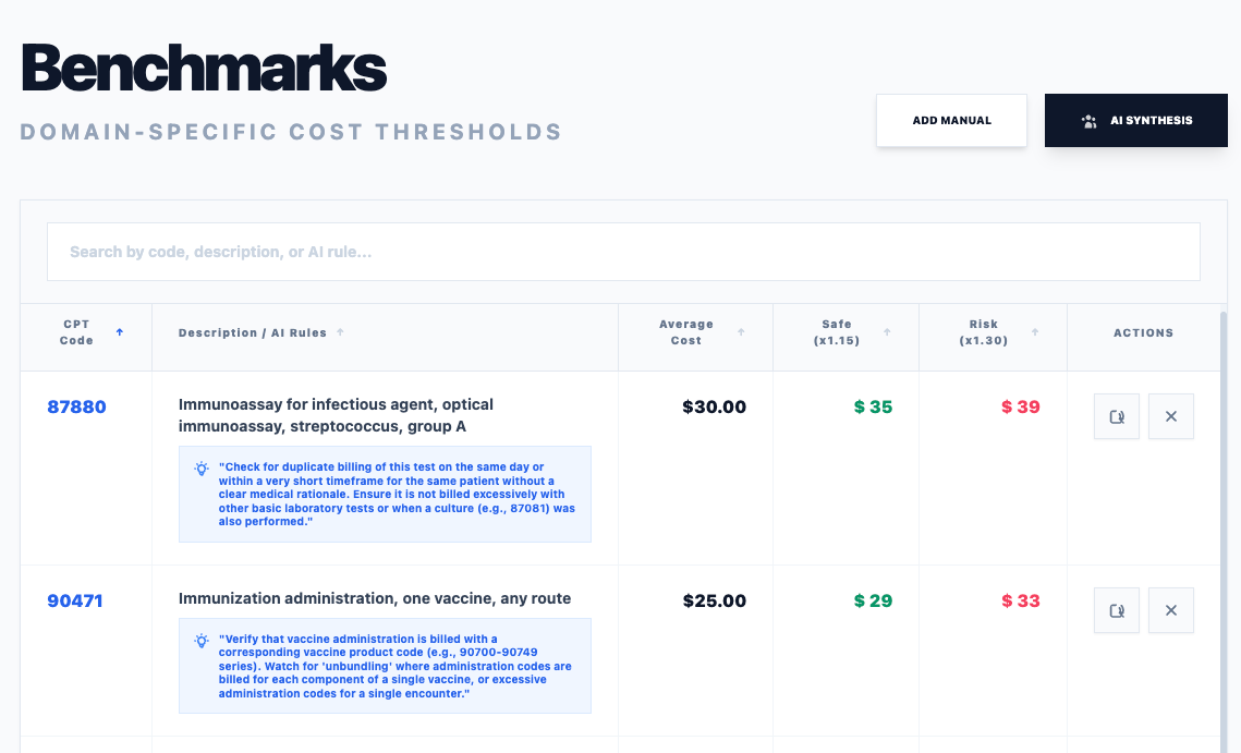 What teams see instead of raw claims and documents